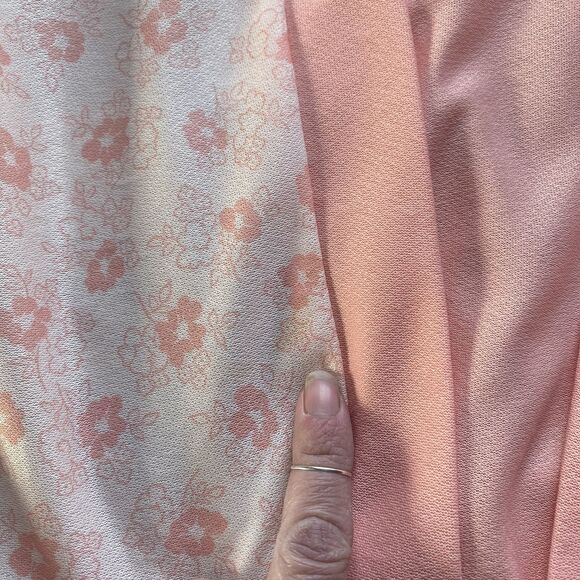 Vintage KR of NY Peplum Style Dress. Midi. Spring. Size 14. USA. 70’s/80’s. - Picture 13 of 15